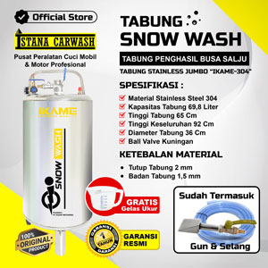 Tabung Salju Jumbo Stainless 304 IKAME