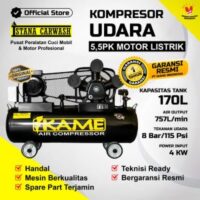 Kompresor Udara IKAME 5,5 PK Dinamo