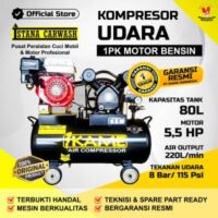 Kompresor Udara IKAME 1 PK Mesin Bensin