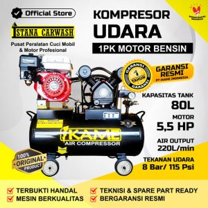 Kompresor Udara IKAME 1 PK Mesin Bensin