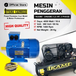 Dinamo IKAME 5.5 HP, 3 phase