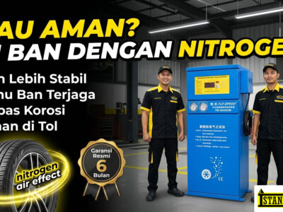 Isi Ban dengan Nitrogen atau Angin Biasa? Ketahui Perbedaan, Kelebihan, dan Kekurangannya