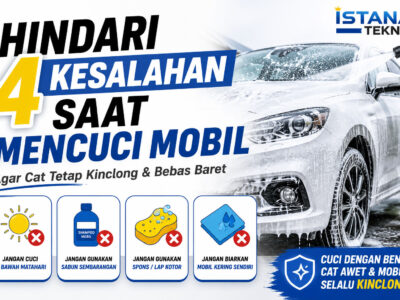 Hindari 4 Kesalahan Ini Saat Mencuci Mobil agar Cat Tetap Awet